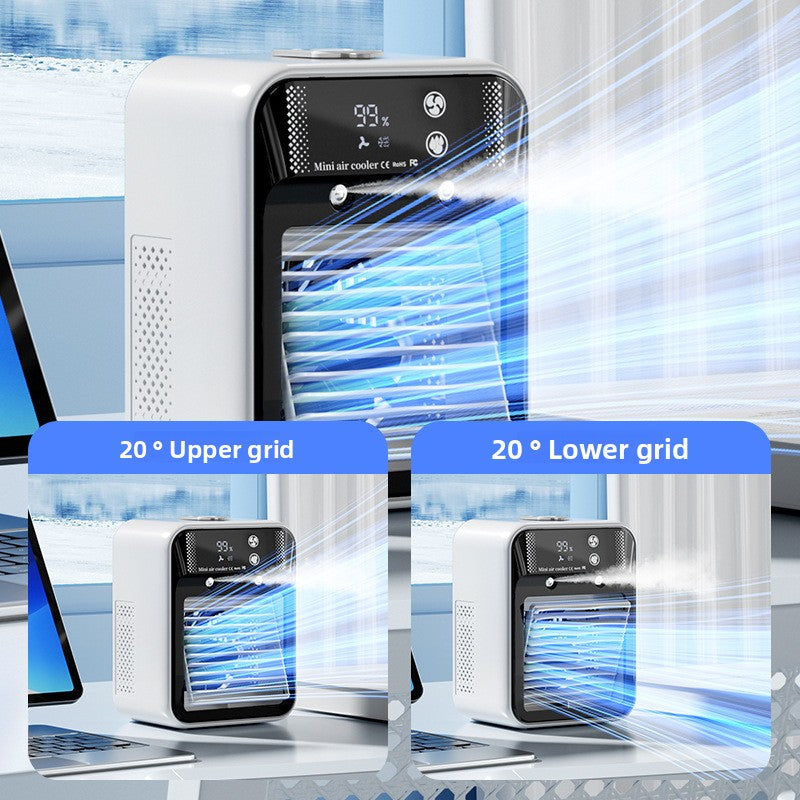USB Rechargeable Mini Air Cooler with Humidifier