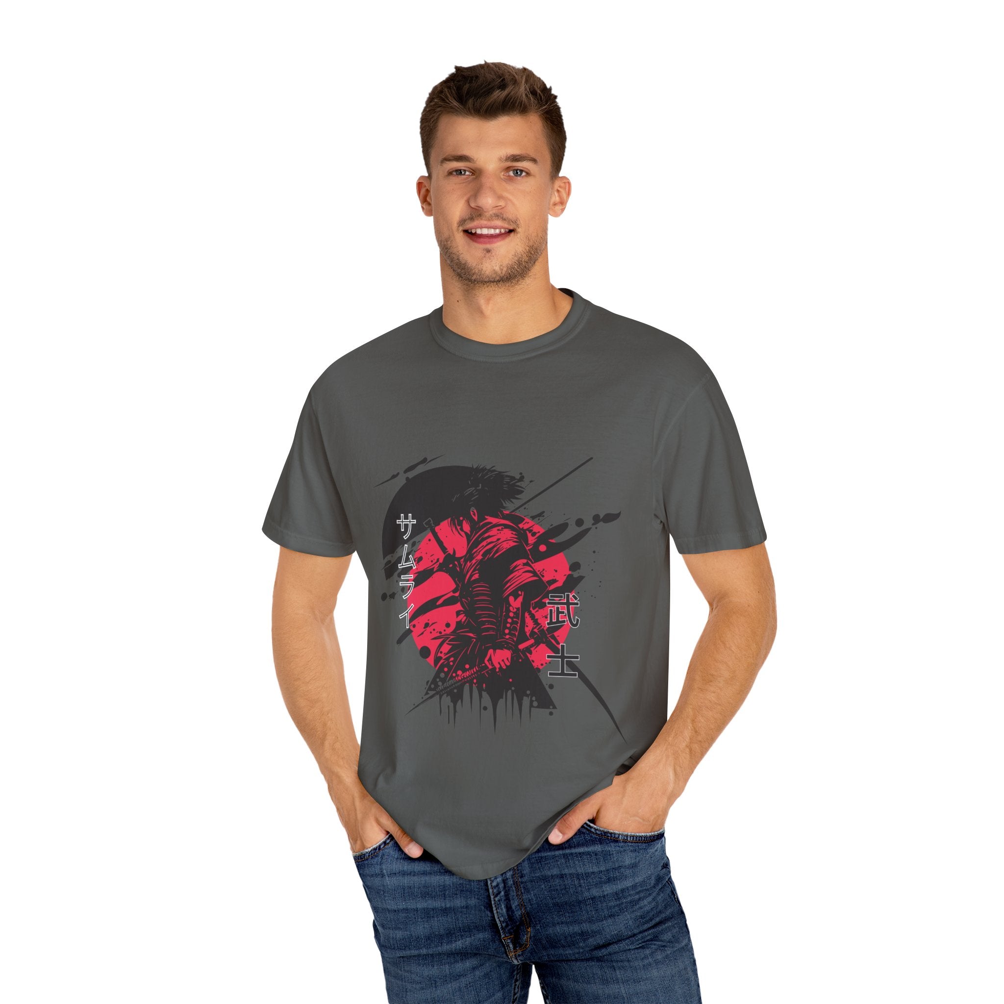 Camiseta unisex teñida en prenda