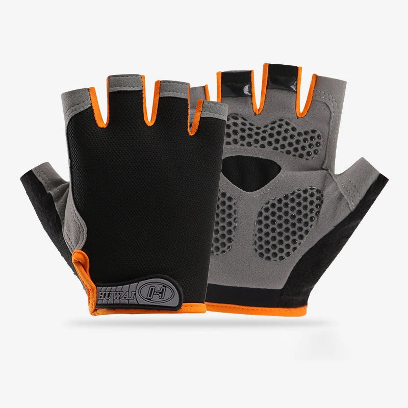 Guantes de gimnasio sin dedos