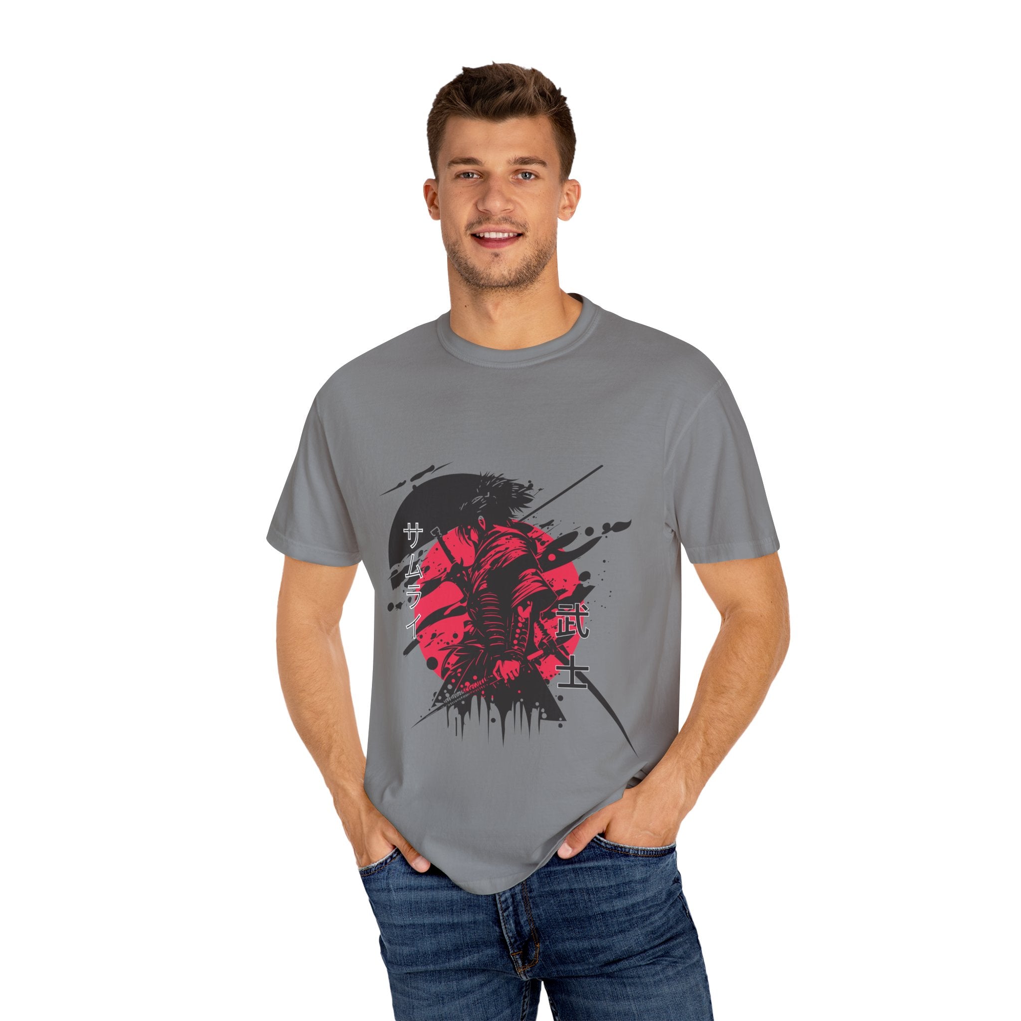 Camiseta unisex teñida en prenda