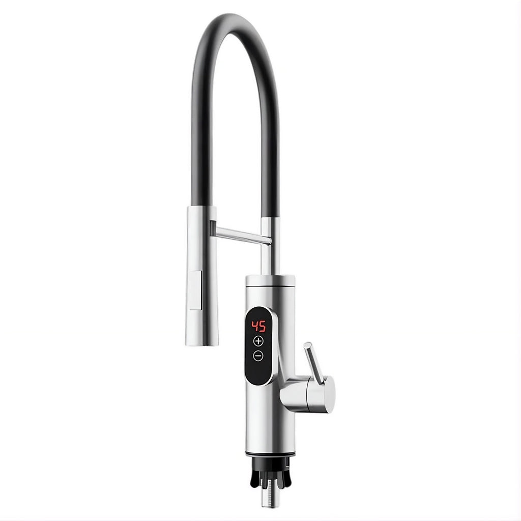 Grifo de cocina con calentador de agua instantáneo