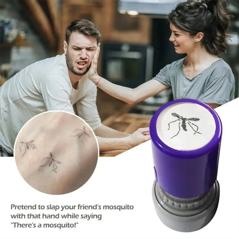 Sello gracioso de mosquitos
