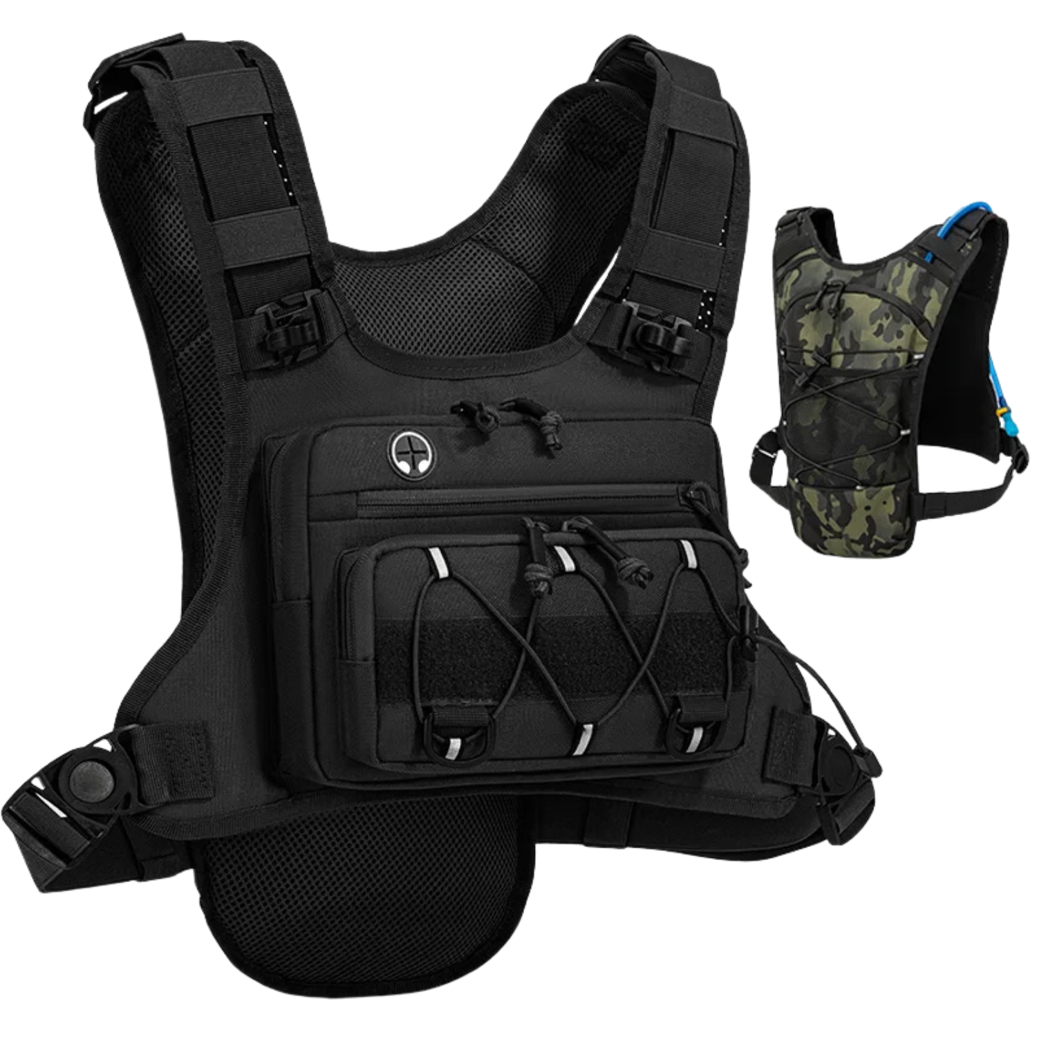 Chaleco de hidratación tipo mochila