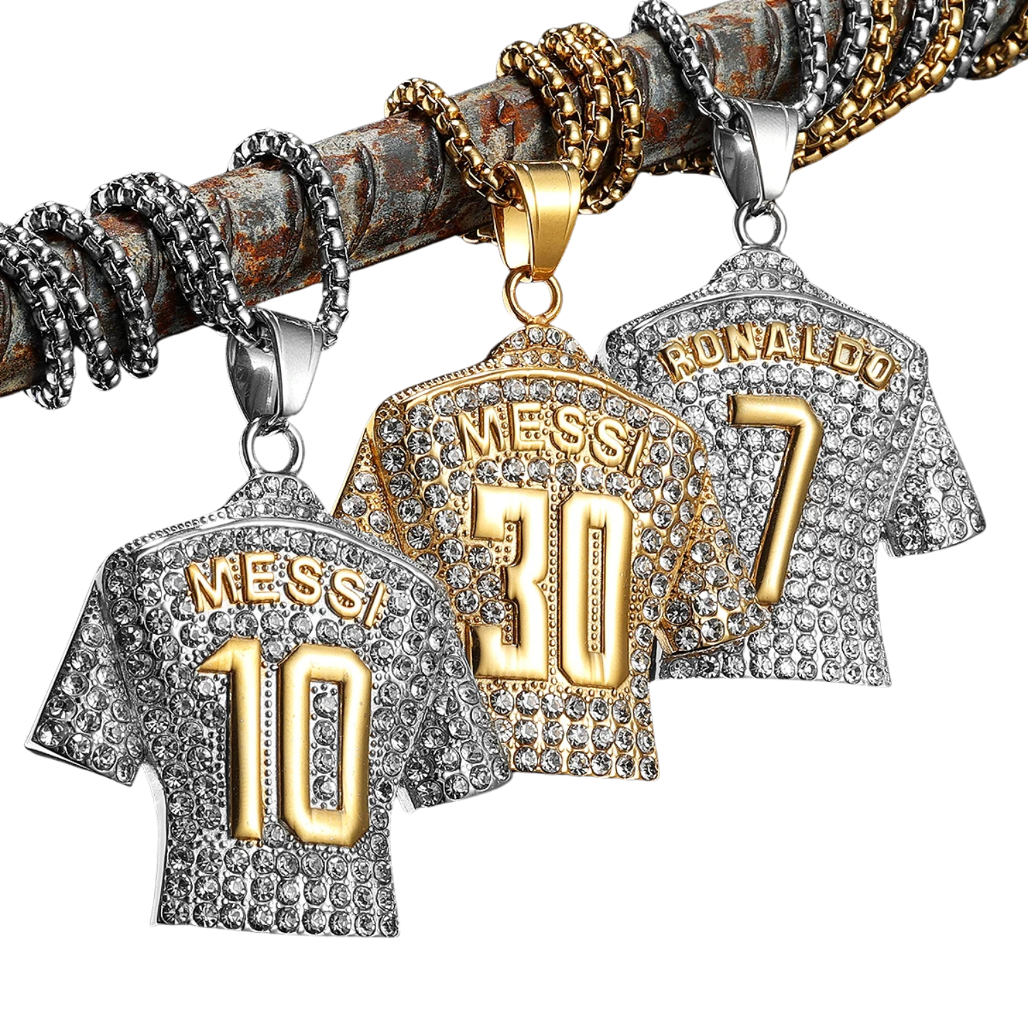 Collar de camiseta de fútbol