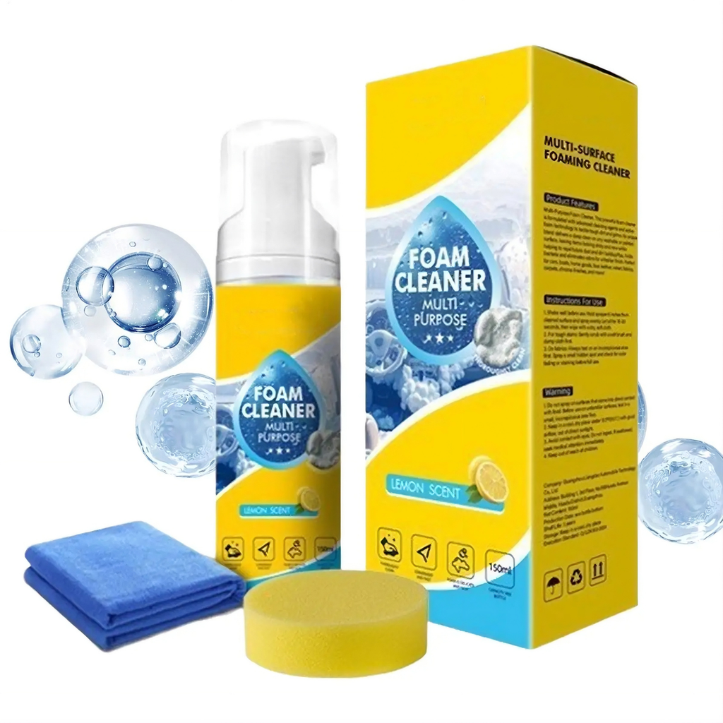 Limpiador de espuma multiusos 4 en 1