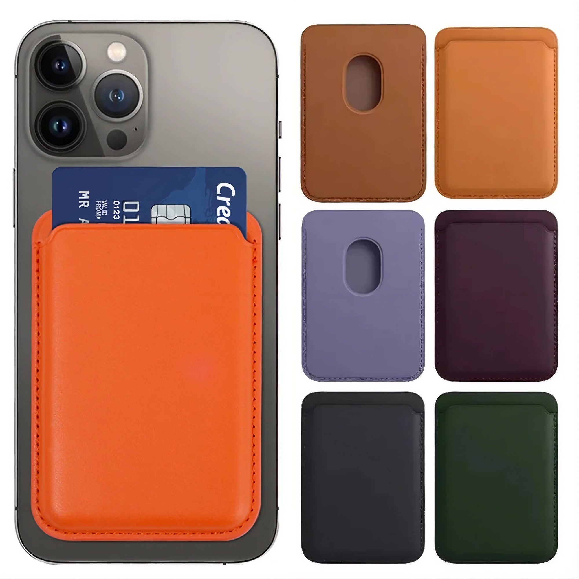 Funda de Teléfono Magnética Tipo Cartera