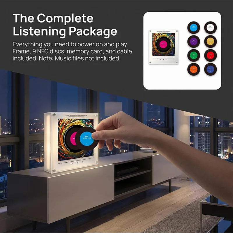 Imán para reproductor de música NFC para nevera