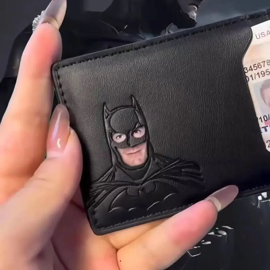 Bat ID Leather Wallet