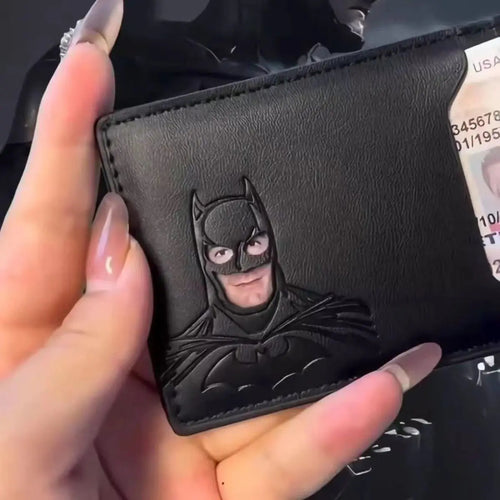 Billetera de Cuero Bat ID