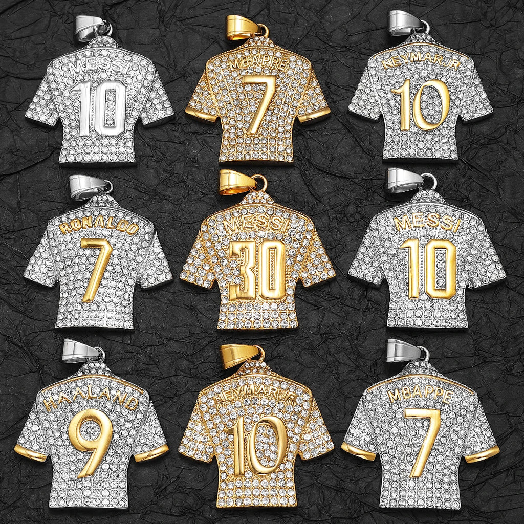 Collar de camiseta de fútbol