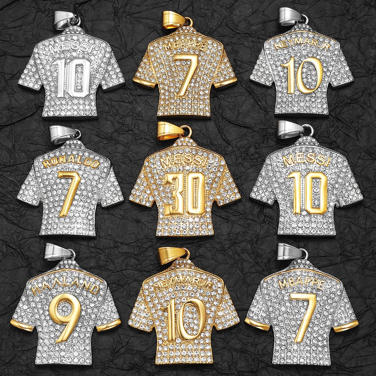 Collar de camiseta de fútbol