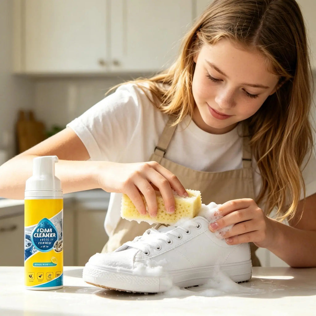 Limpiador de espuma multiusos 4 en 1
