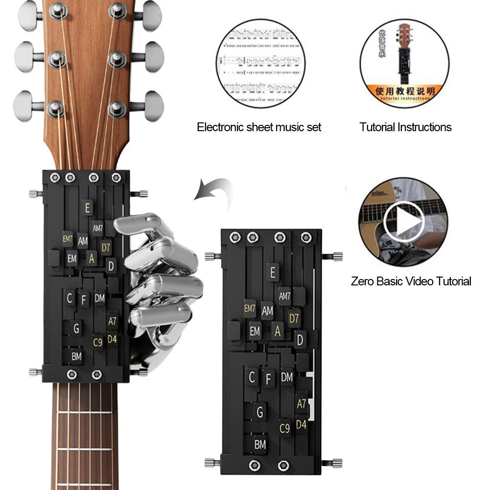 Prensador de acordes de guitarra