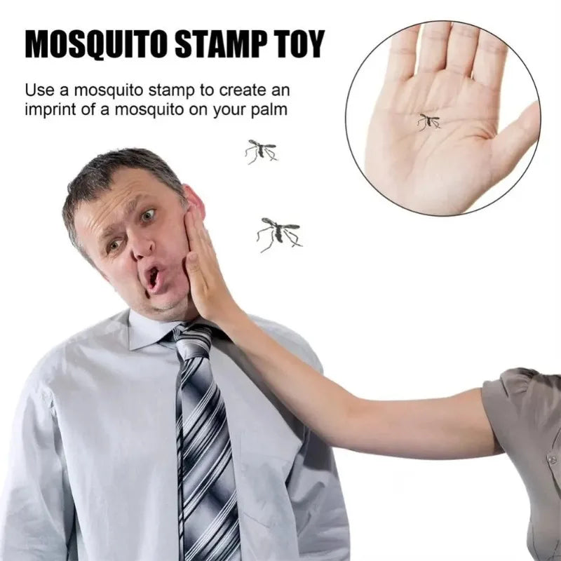 Sello gracioso de mosquitos