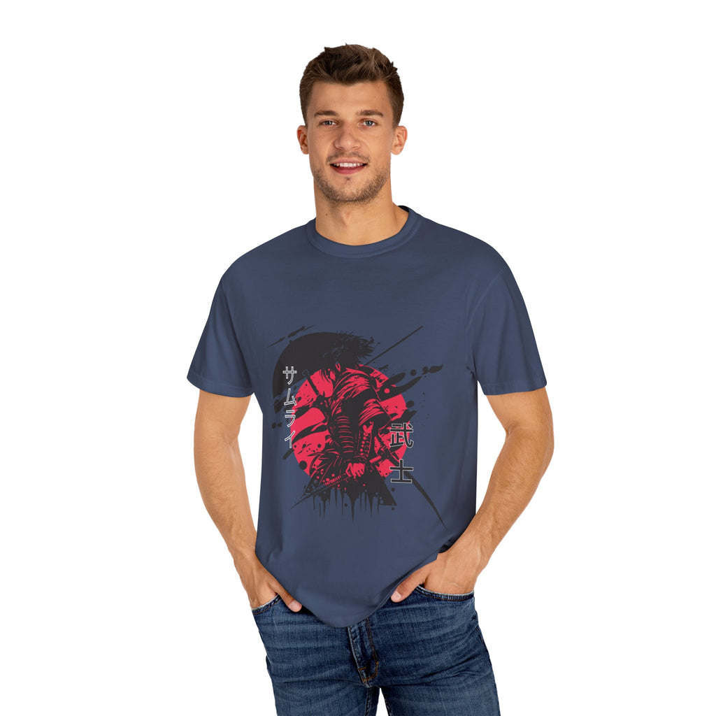 Camiseta unisex teñida en prenda