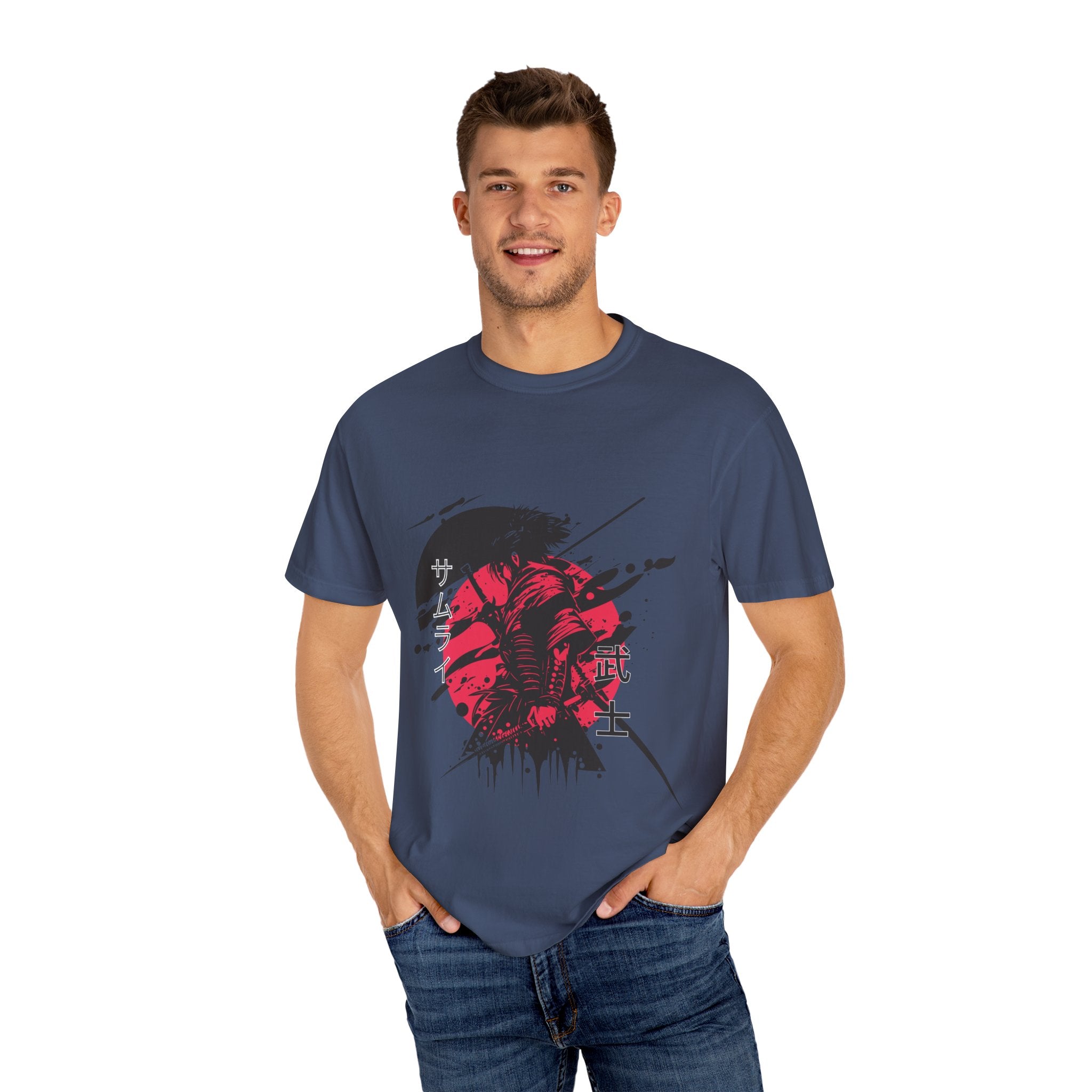 Camiseta unisex teñida en prenda