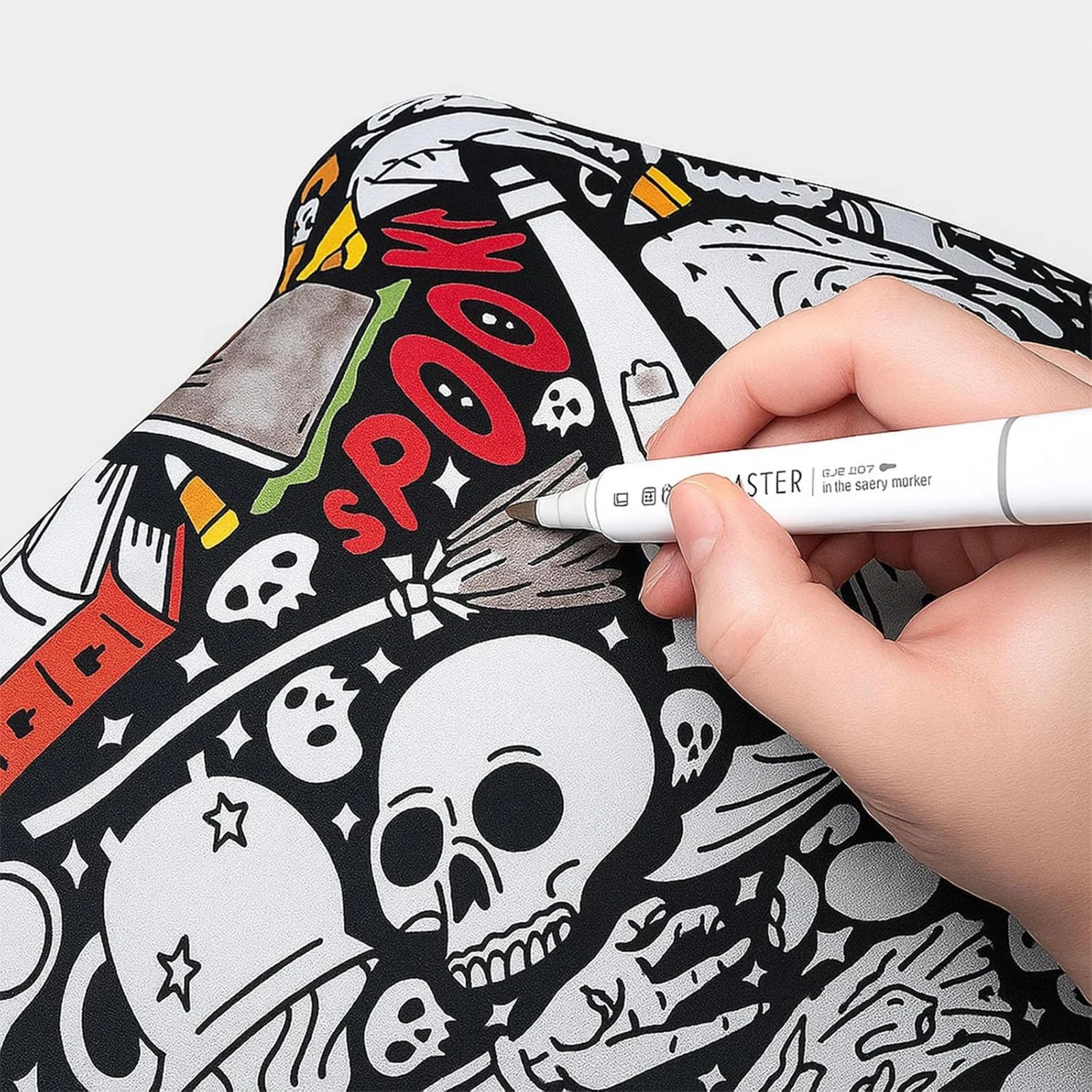 Manta para colorear DIY