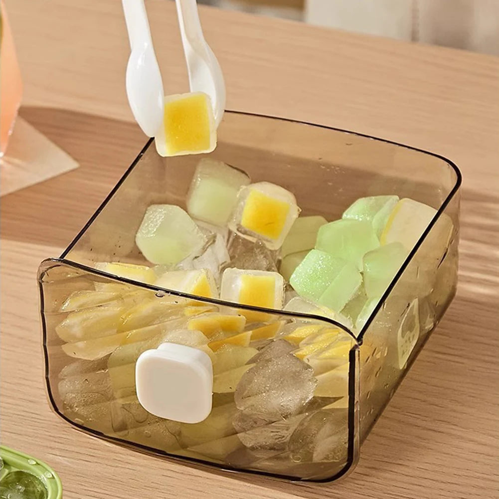 Máquina de hacer hielo con cajón de almacenamiento