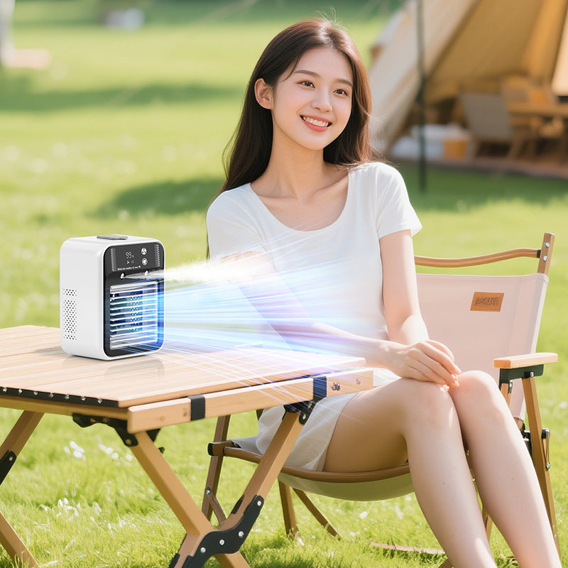 USB Rechargeable Mini Air Cooler with Humidifier