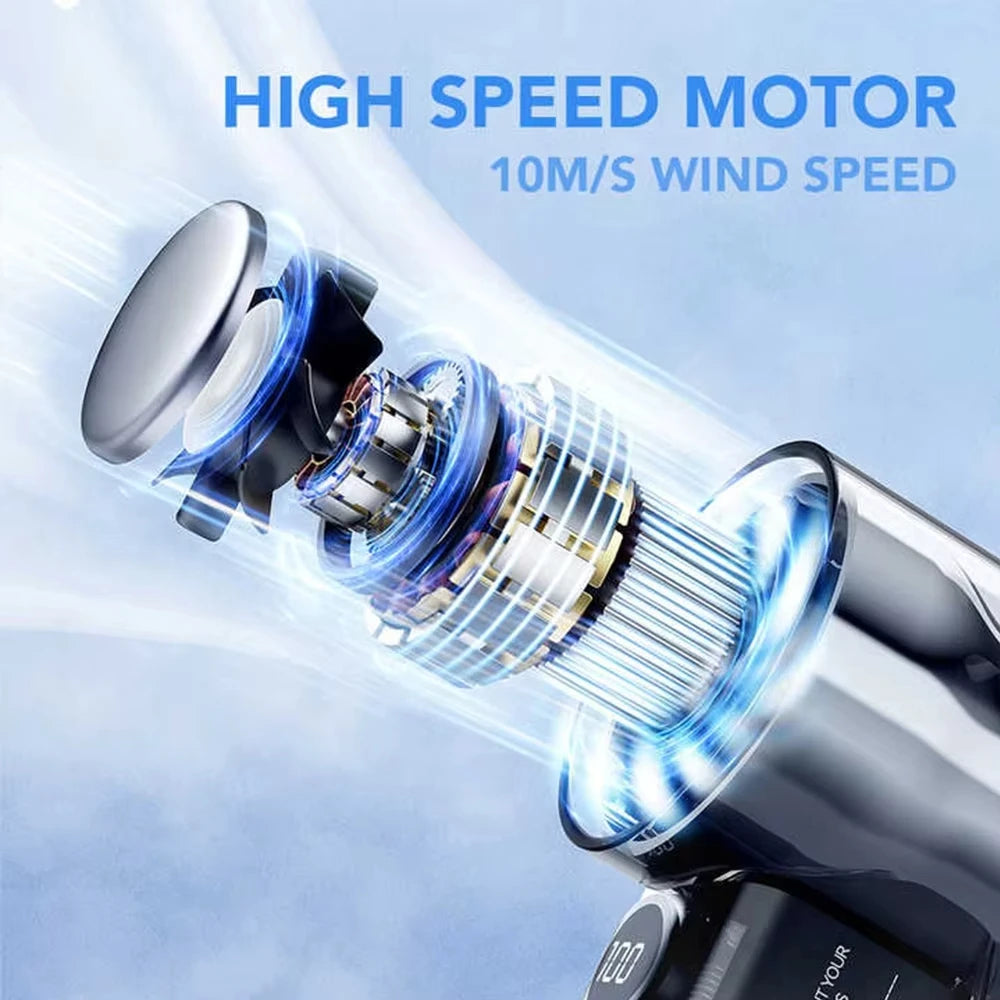 Ventilador de mano de alta velocidad