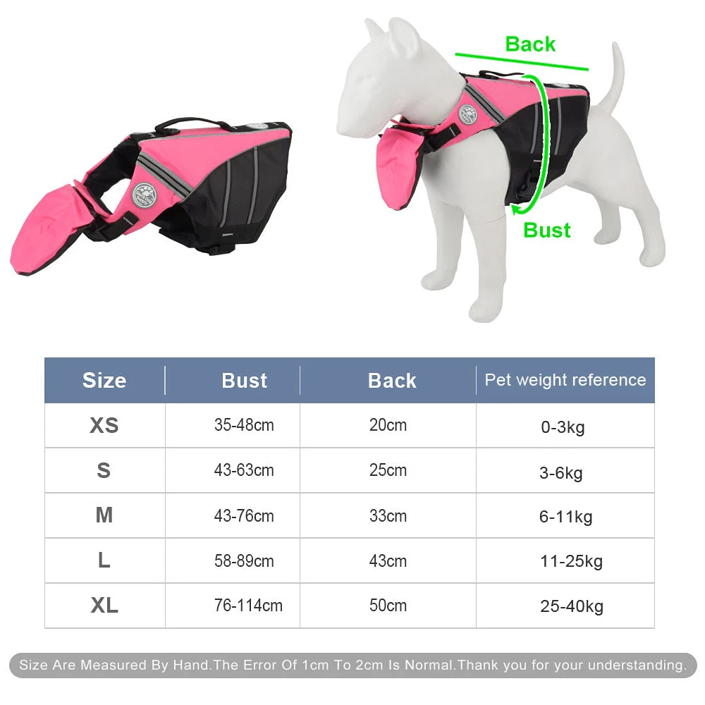 Chaleco salvavidas para perros