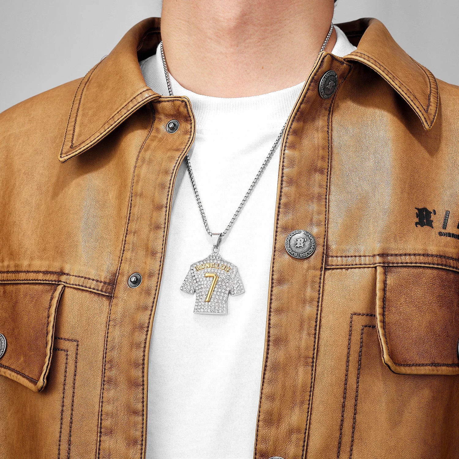 Collar de camiseta de fútbol
