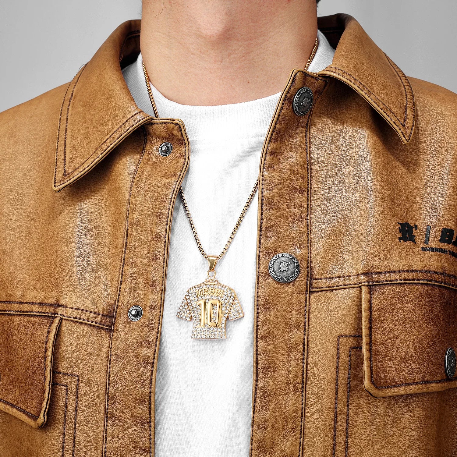 Collar de camiseta de fútbol
