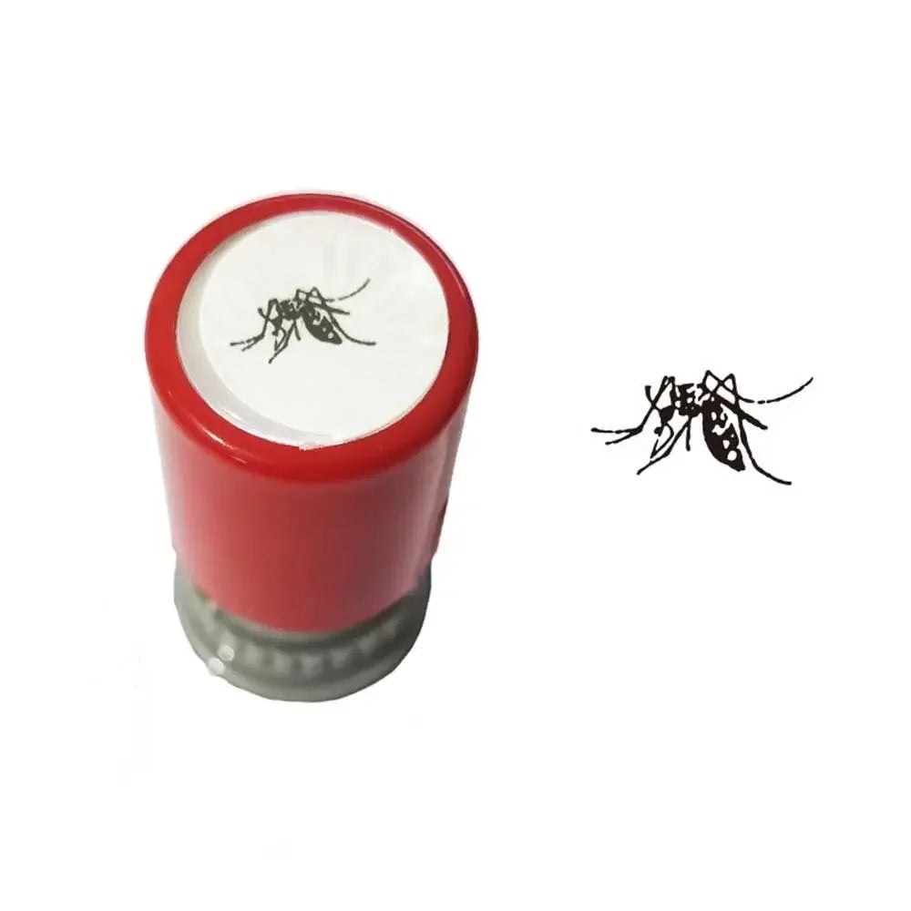 Sello gracioso de mosquitos