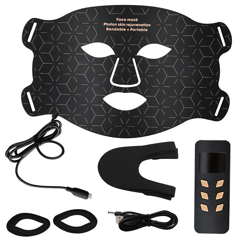 Máscara Facial de Terapia de Luz Roja