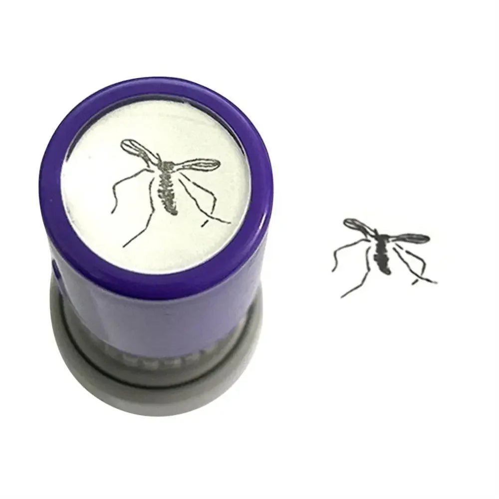Sello gracioso de mosquitos