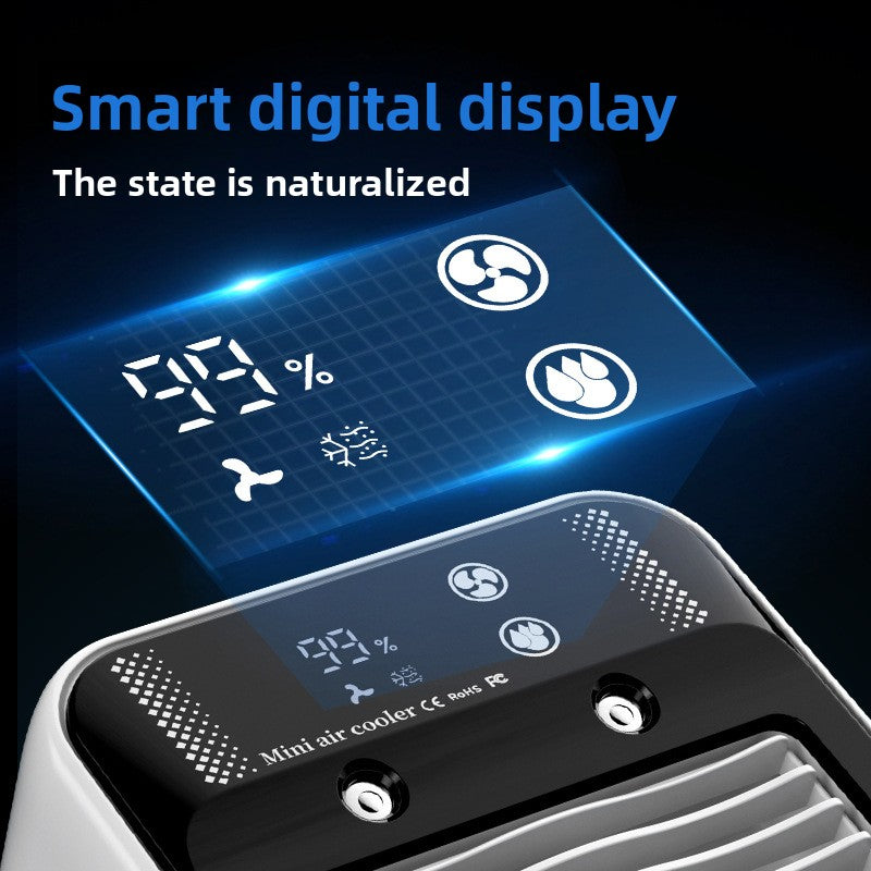 USB Rechargeable Mini Air Cooler with Humidifier